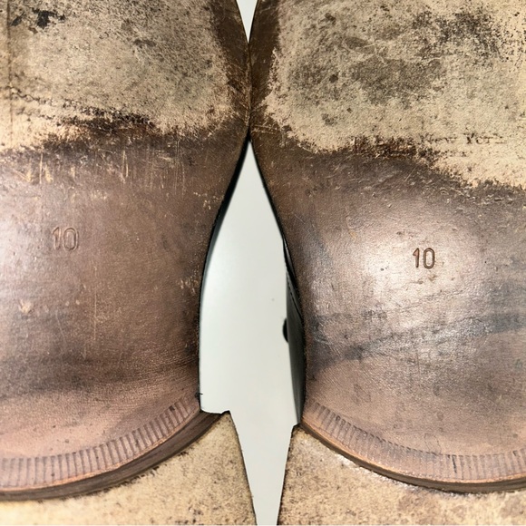 To Boot Adam Derrick Black Leather Lace-Up Chukka Boot - Picture 11 of 11